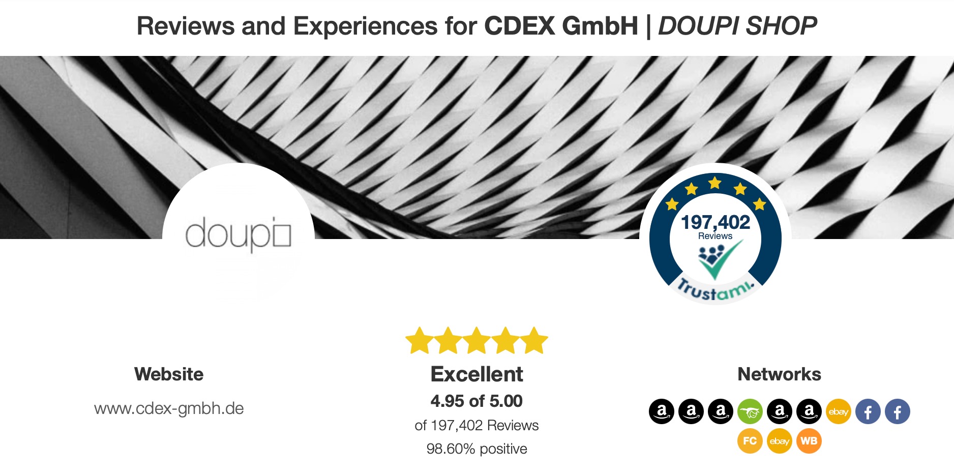 Trustami CDEX Bewertungen